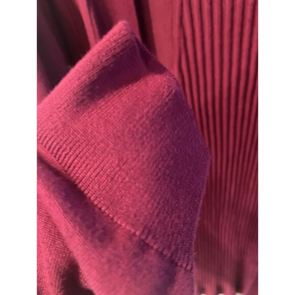 Liz Claiborne Sweater Plus 3X Open Cardigan Career Front Ribbed Casual Soft New - Picture 9 of 10